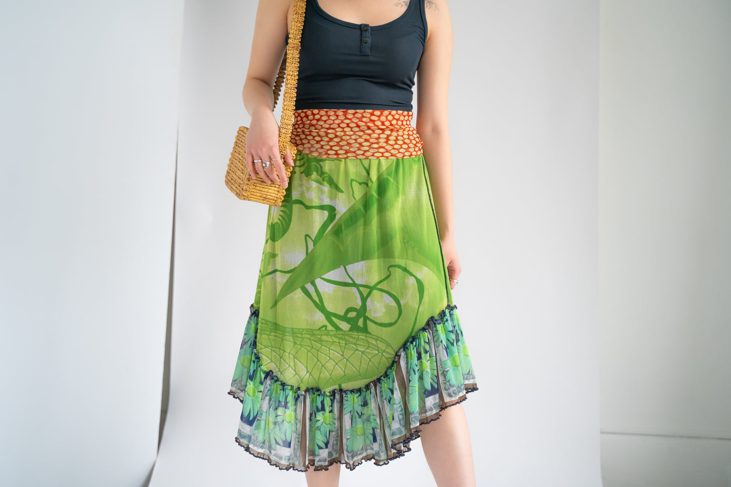 Jean Paul Gaultier Mesh Skirt