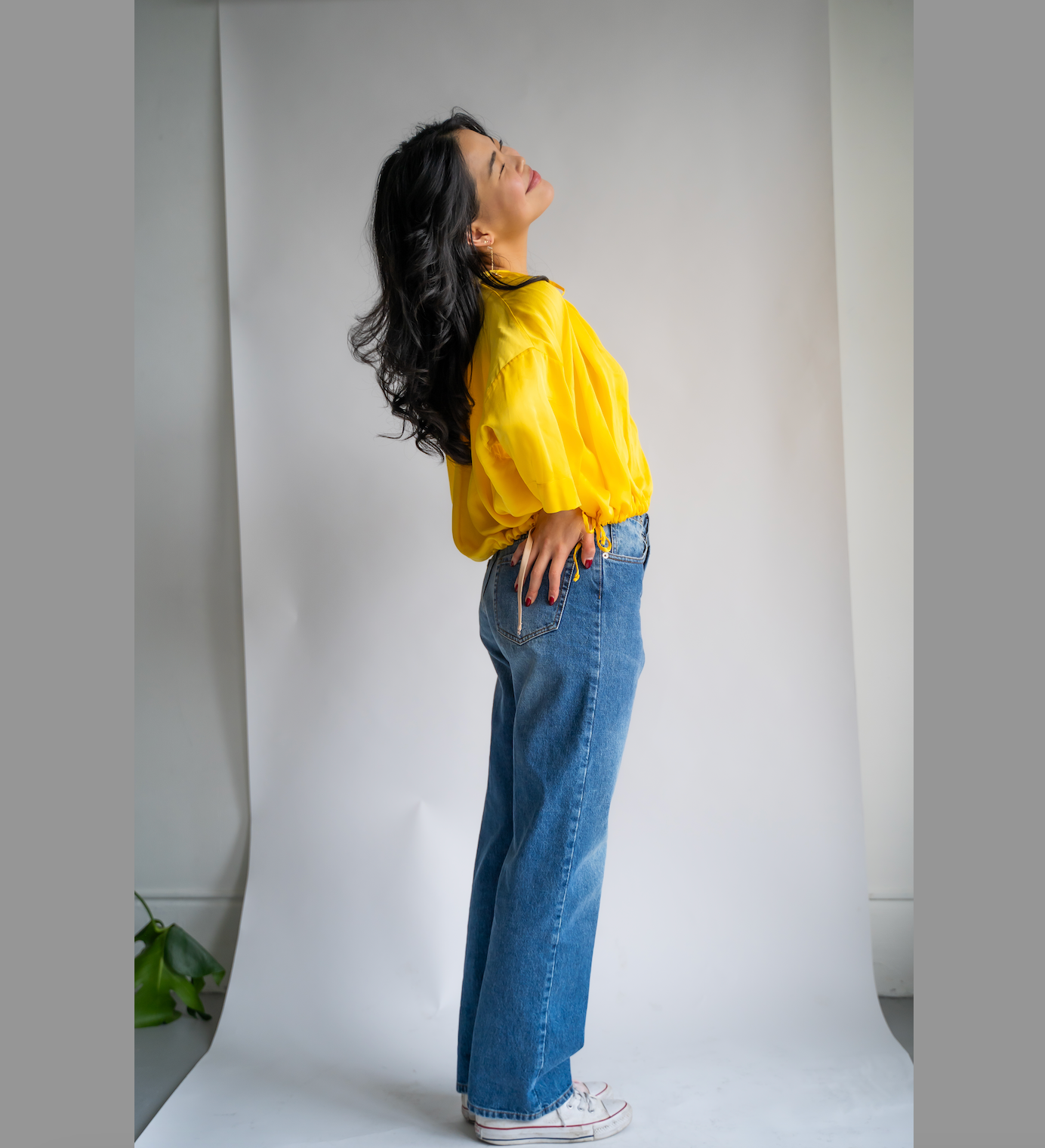 Yellow Rhode Blouse