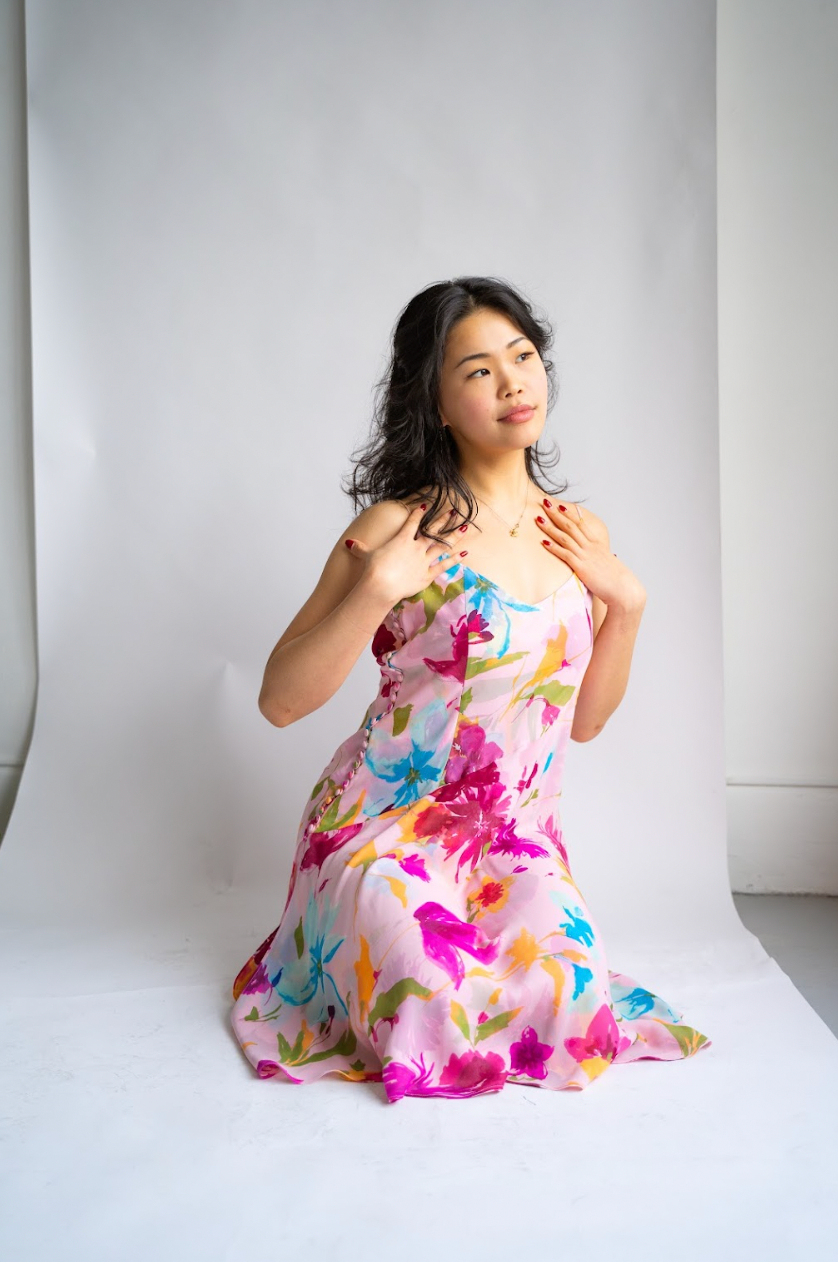 Escada floral dress