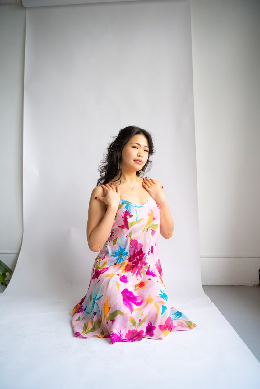 Escada floral dress