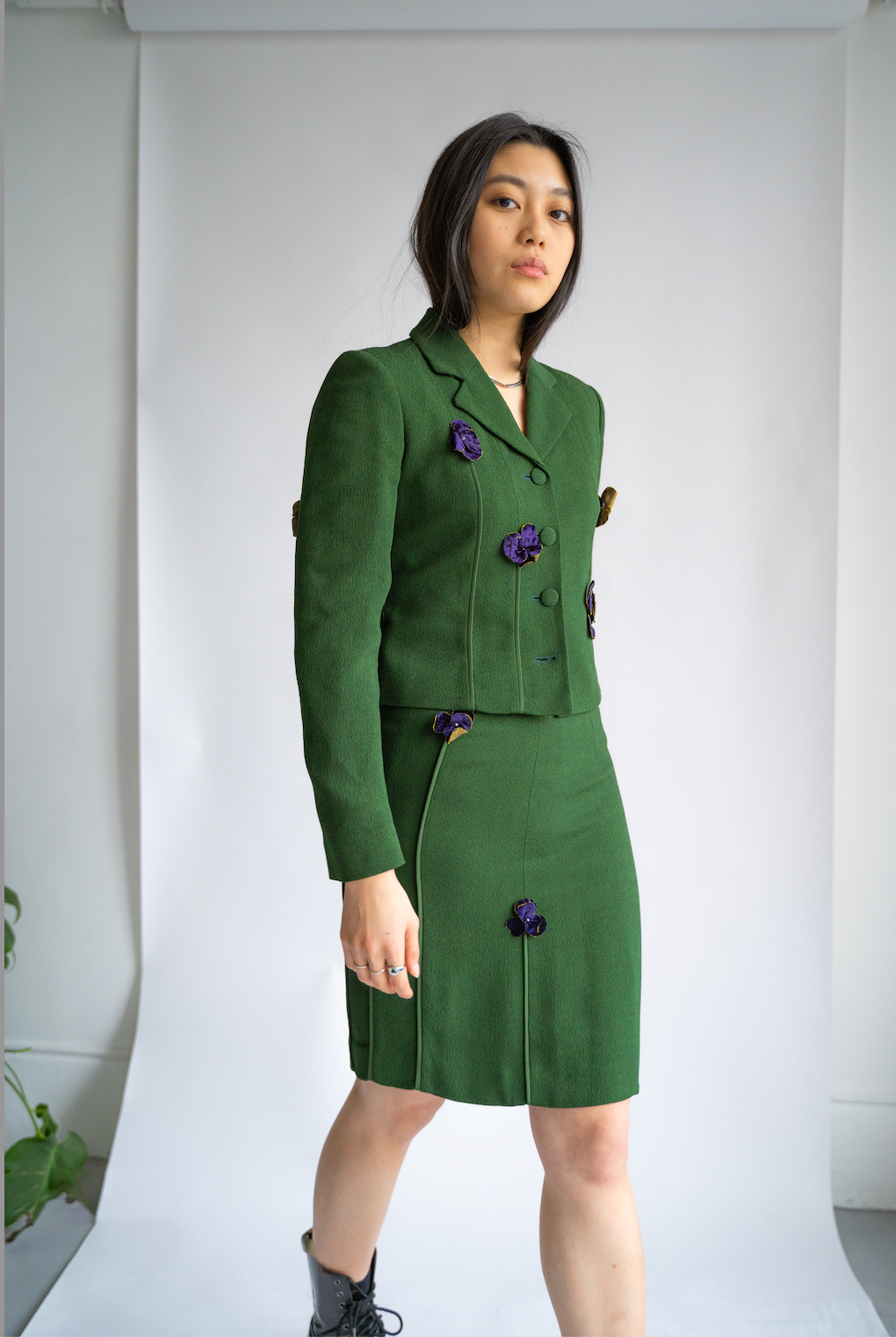 Moschino Cheap & Chic Flower Suit