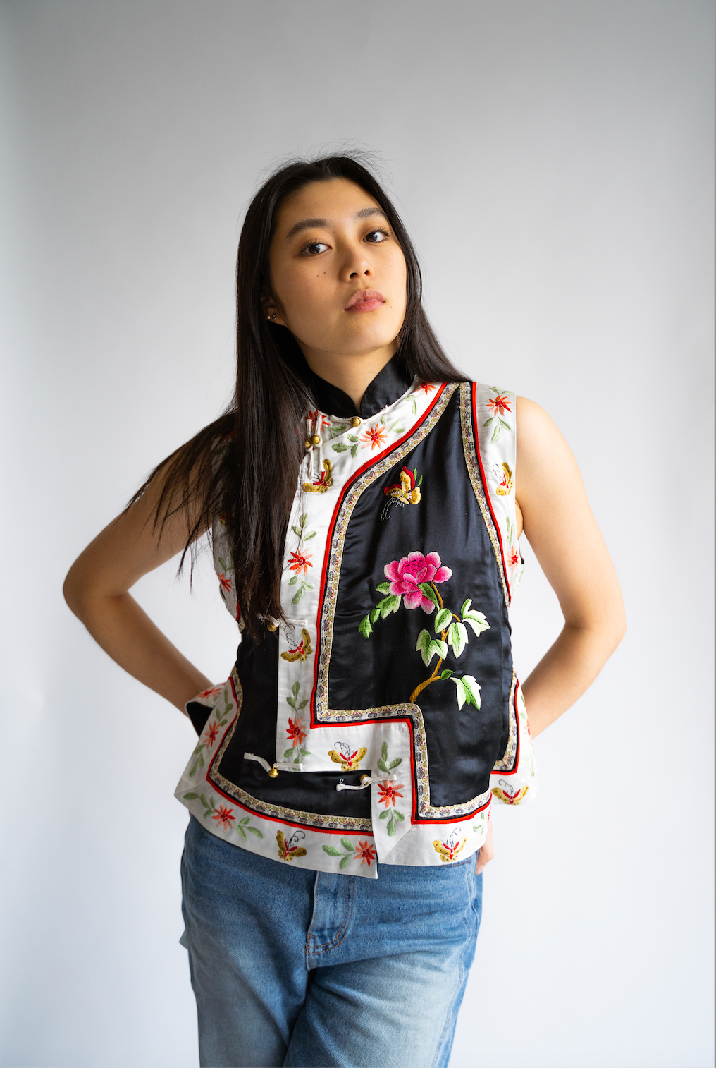Silky Floral Tank