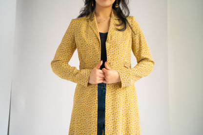 Genny Floral Yellow Jacket